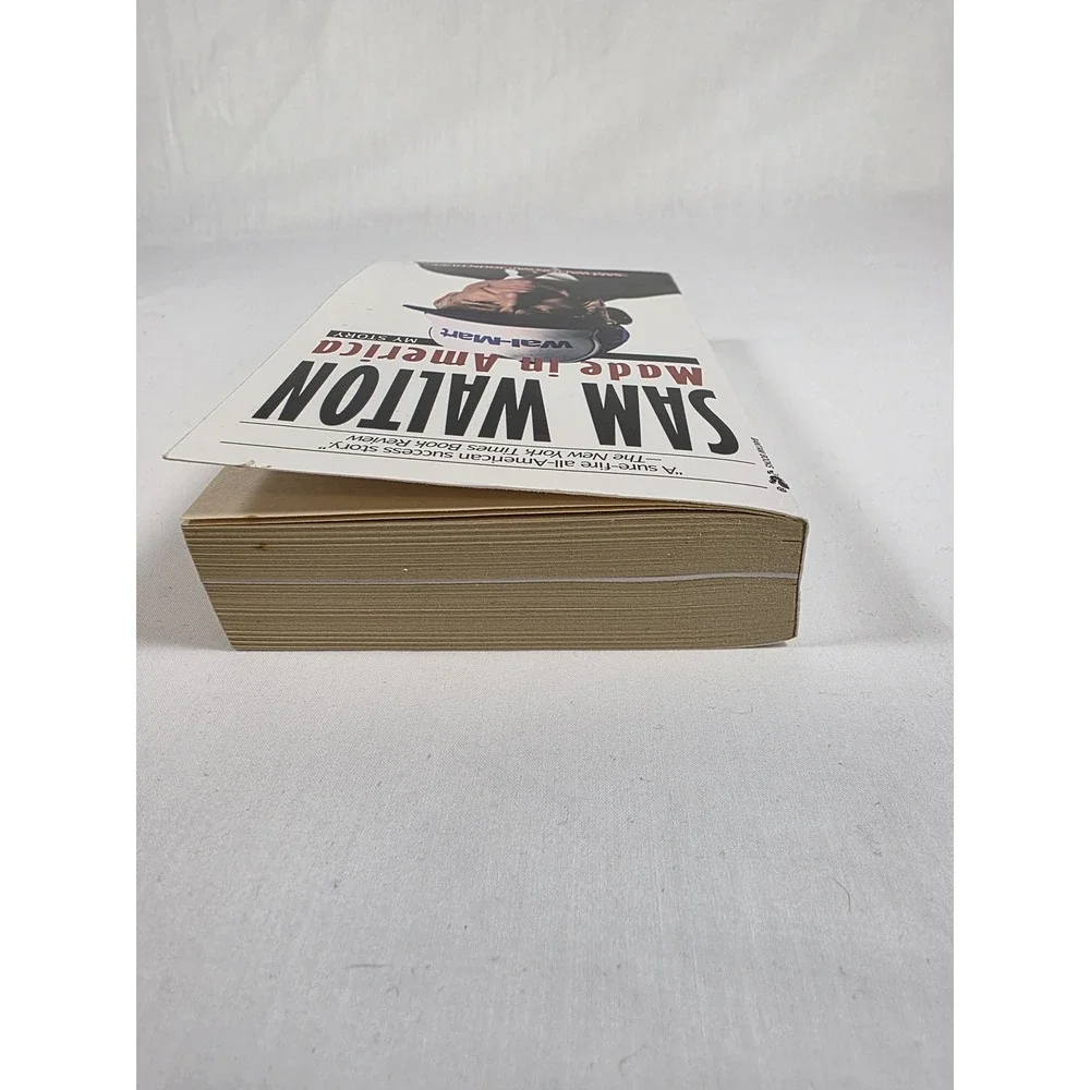Sam Walton Made in America Autobiography Walmart Entrepreneur Beginning Business